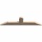 Ekena Millwork Portland Smooth Timber Gable Bracket, Douglas Fir, 36"W x 9"H x 1 1/2"D x 3 1/2"F, 6/12 Pitch GBW036X09X0204POR00SDF - alternate 5